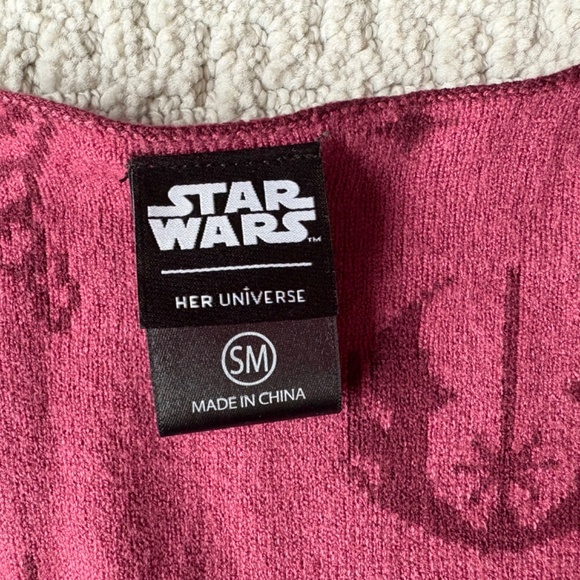 Her Universe Star Wars Ahsoka V-Neck Sweater Size SM - Picture 4 of 5